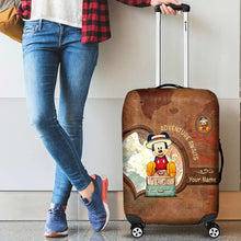 Load image into Gallery viewer, Personalized Mouse Luggage Cover Custom Name Travel Gift

