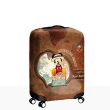Load image into Gallery viewer, Personalized Mouse Luggage Cover Custom Name Travel Gift
