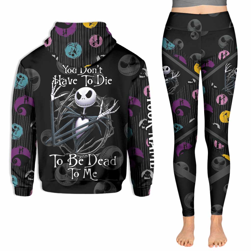 Personalized Nightmare Hoodie and Leggings Set for Unique Gifts