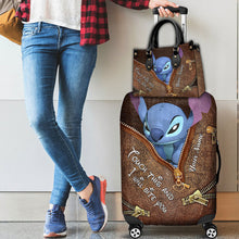 Load image into Gallery viewer, Personalized Leather Handbag &amp; Luggage Cover Cute Gift for Her
