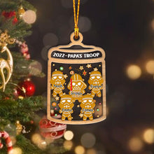 Load image into Gallery viewer, Personalized Christmas Grandpa Ornament with Family Names
