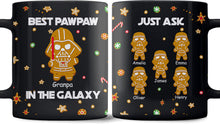 Load image into Gallery viewer, Personalized Grandpa Mug Best Pawpaw in the Galaxy Gift
