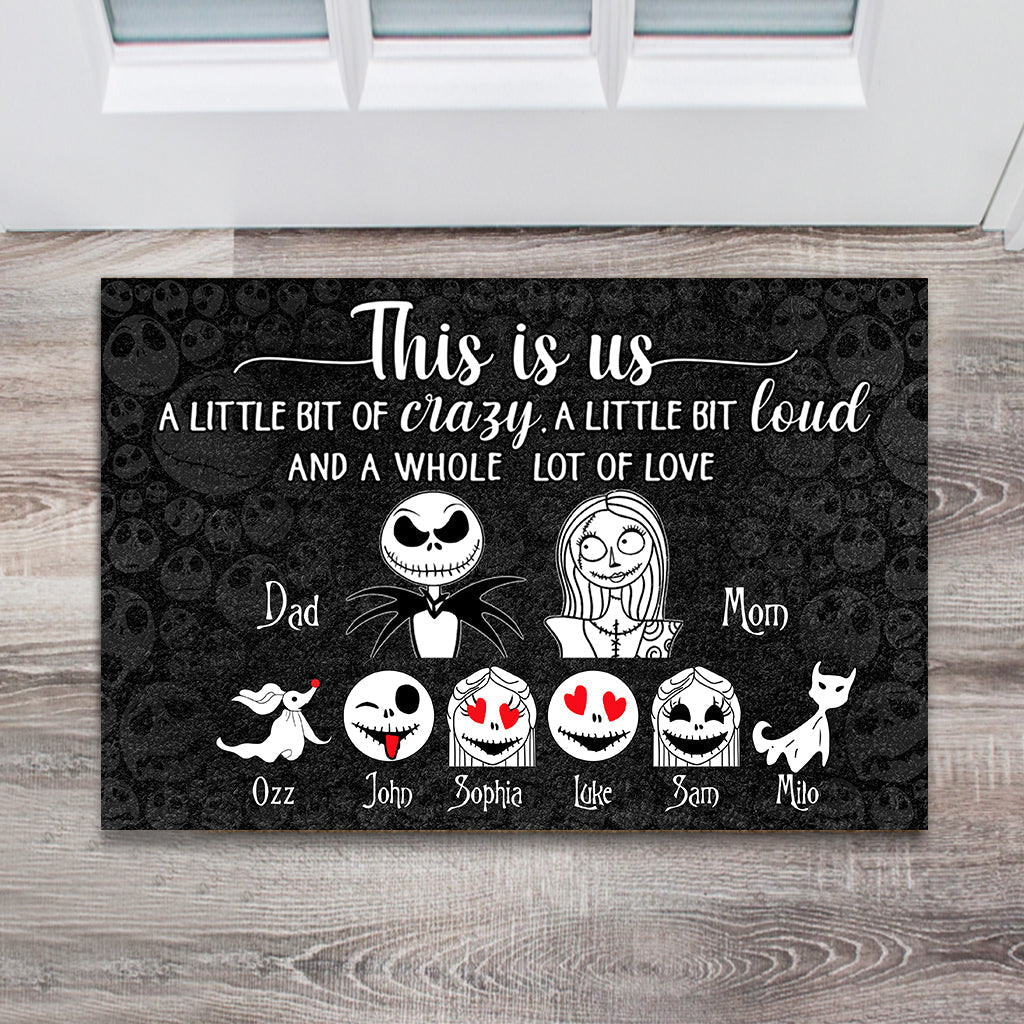 Personalized This Is Us Doormat Family Gift Custom Name