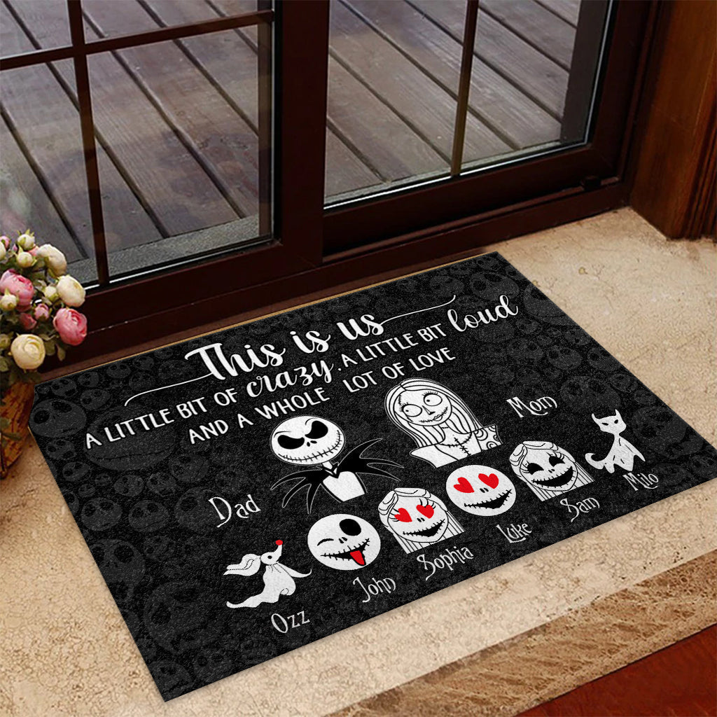 Personalized This Is Us Doormat Family Gift Custom Name