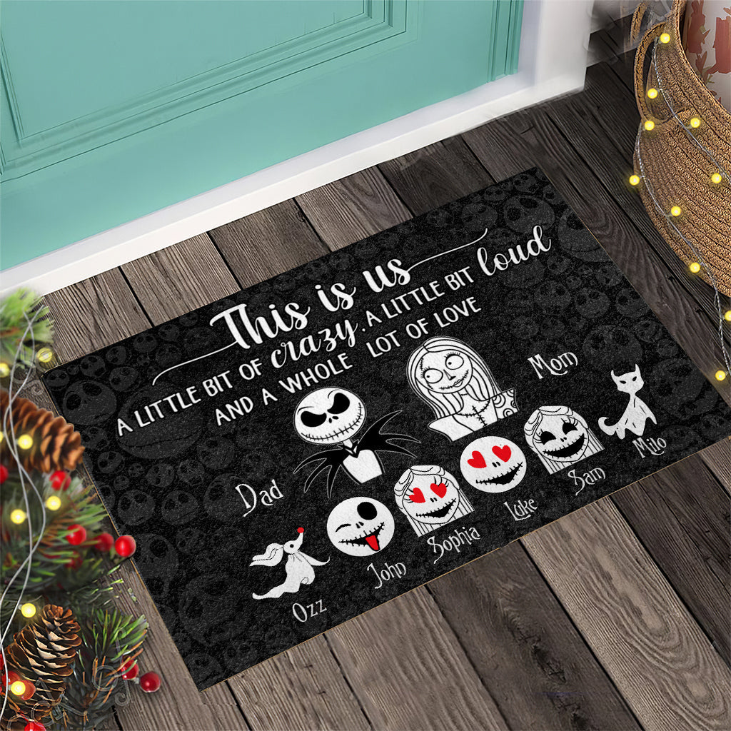 Personalized This Is Us Doormat Family Gift Custom Name