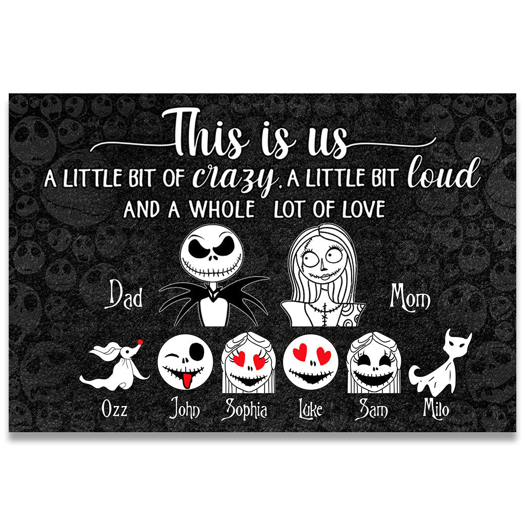 Personalized This Is Us Doormat Family Gift Custom Name