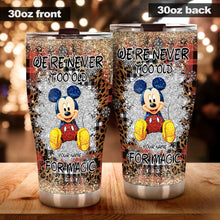 Load image into Gallery viewer, Personalized Christmas Mouse Tumbler Custom Name Gift for Mom
