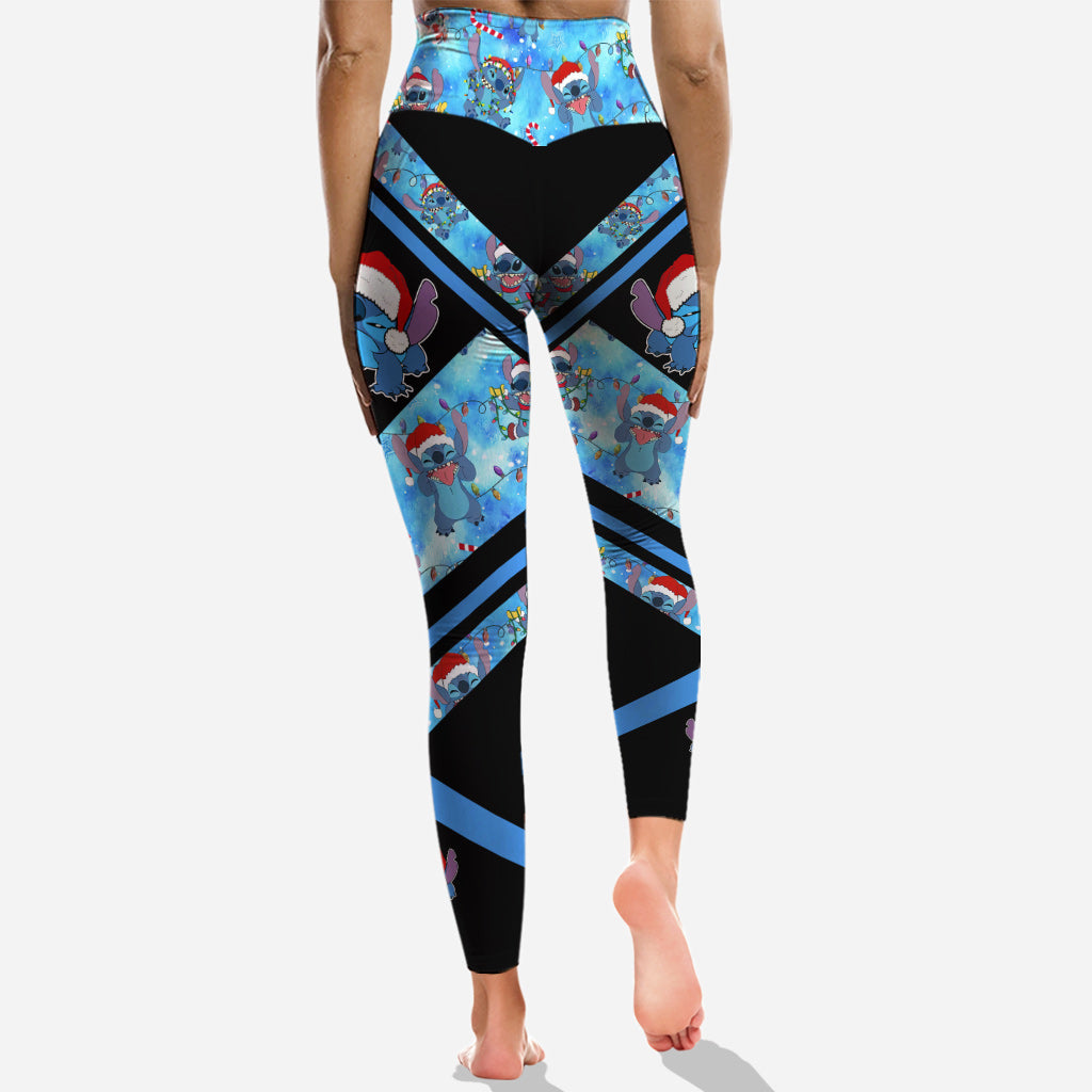 Personalized Ohana Hoodie and Leggings Set with Custom Name - Christmas Gift