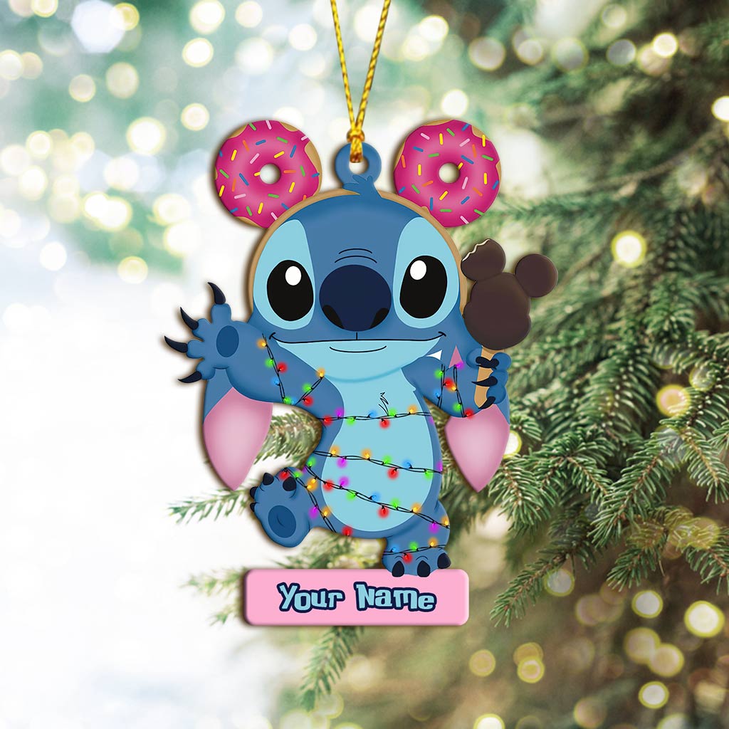 Personalized Christmas Ornament Custom Name Acrylic Decoration Gift