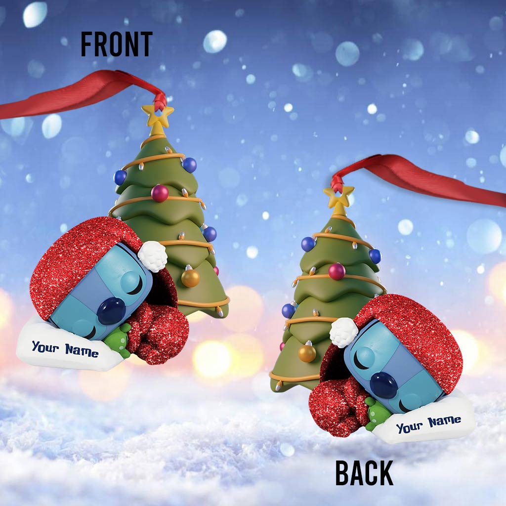Personalized Christmas Ornament Custom Name Acrylic Gift