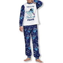 Load image into Gallery viewer, Personalized Christmas Pajama Set for Family | Custom Stitch Gift
