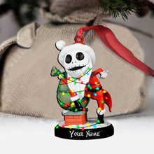 Load image into Gallery viewer, Personalized Christmas Ornament Custom Name Festive Decor Gift

