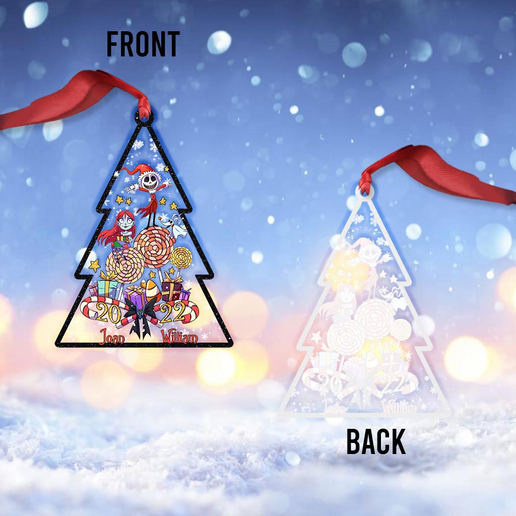Personalized Christmas Ornament Custom Name Acrylic Decor