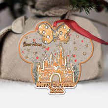 Load image into Gallery viewer, Personalized Acrylic Christmas Mouse Ornament Custom Name Gift
