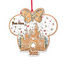 Load image into Gallery viewer, Personalized Acrylic Christmas Mouse Ornament Custom Name Gift
