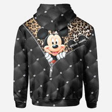 Load image into Gallery viewer, Personalized Mickey Mouse Hoodie All Over Print Gift for Kids
