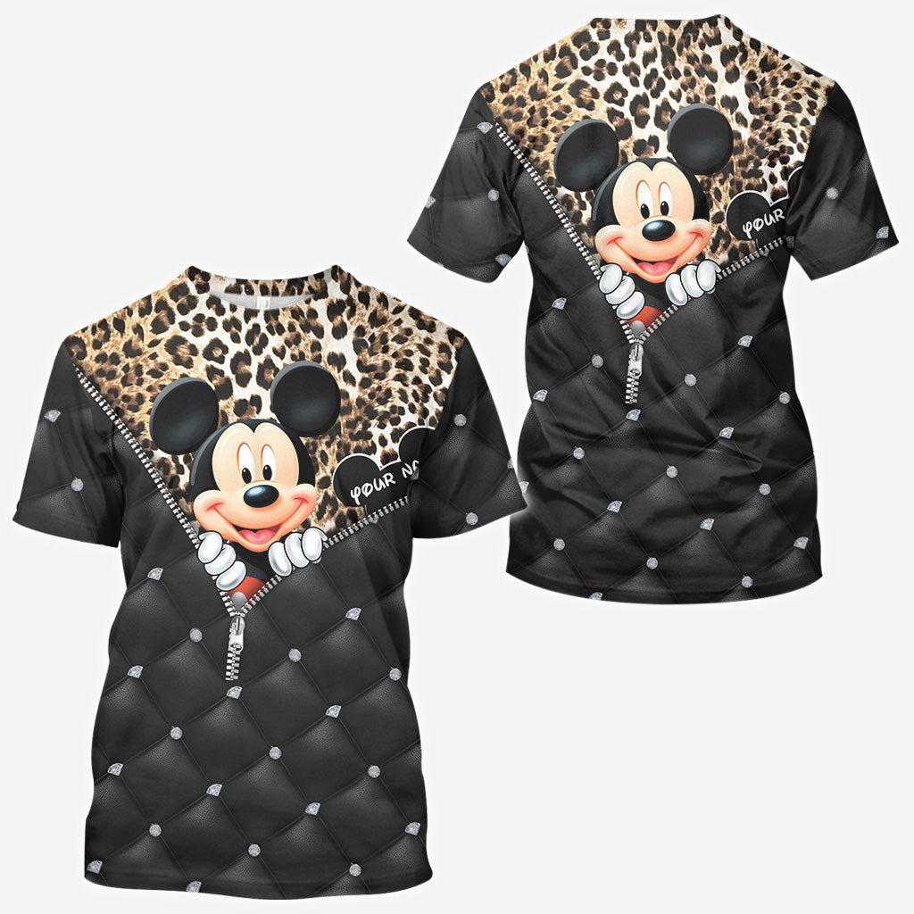 Personalized Mickey Mouse Hoodie All Over Print Gift for Kids