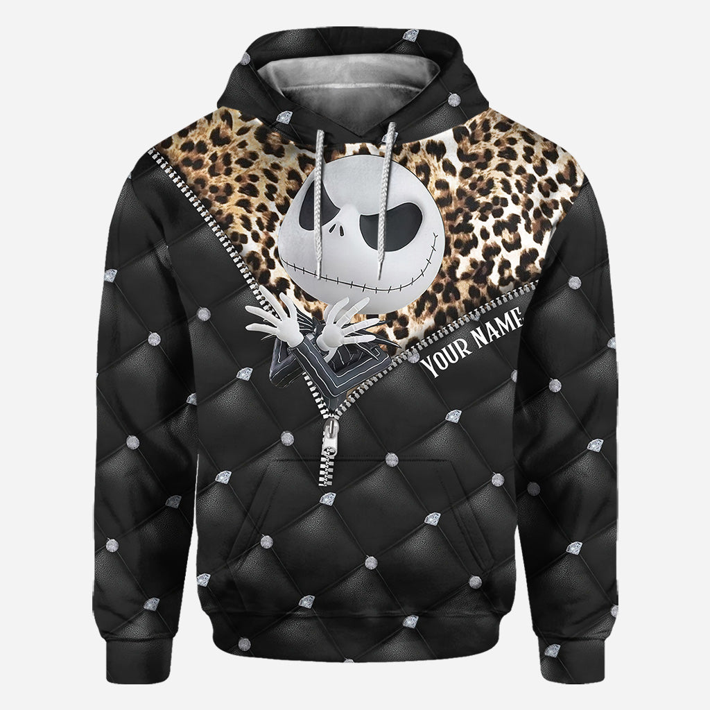 Personalized Nightmare All-Over Hoodie Custom Name Gift