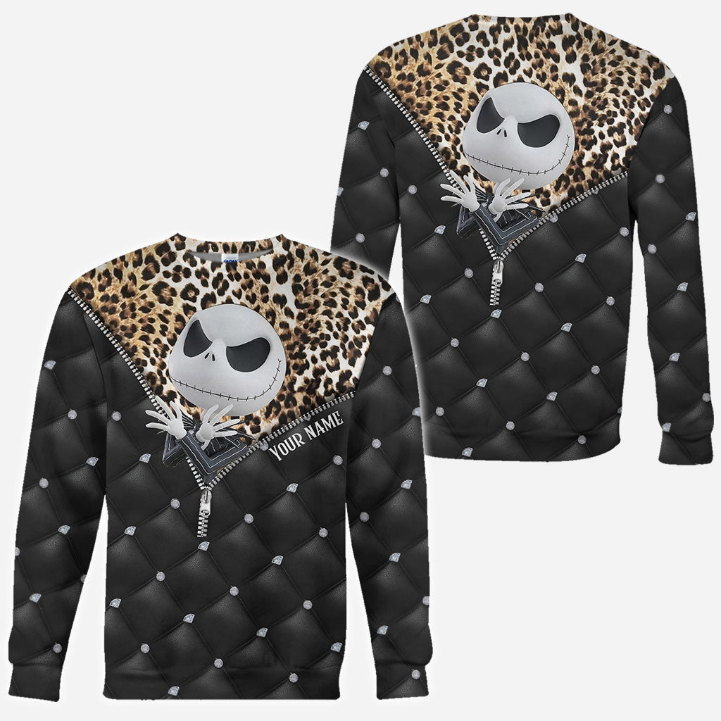 Personalized Nightmare All-Over Hoodie Custom Name Gift