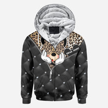 Load image into Gallery viewer, Personalized Magical Mouse Ears All Over Hoodie Custom Name Gift
