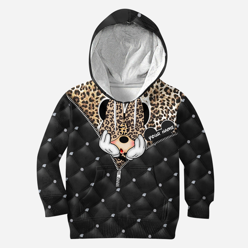 Personalized Magical Mouse Ears All Over Hoodie Custom Name Gift