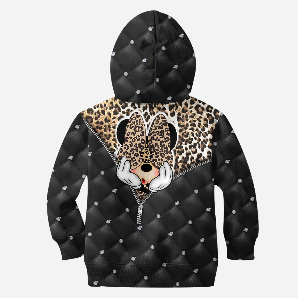 Personalized Magical Mouse Ears All Over Hoodie Custom Name Gift