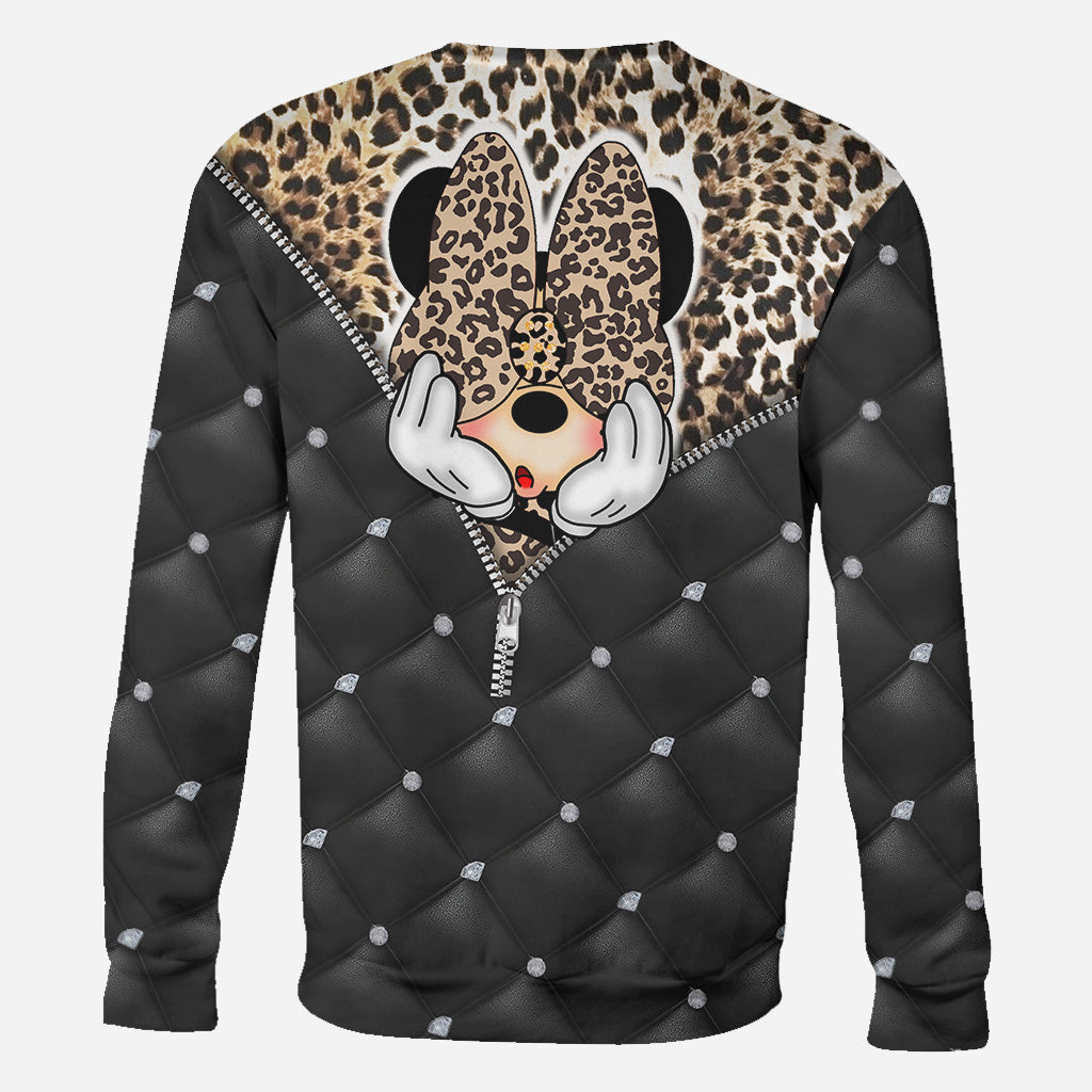 Personalized Magical Mouse Ears All Over Hoodie Custom Name Gift