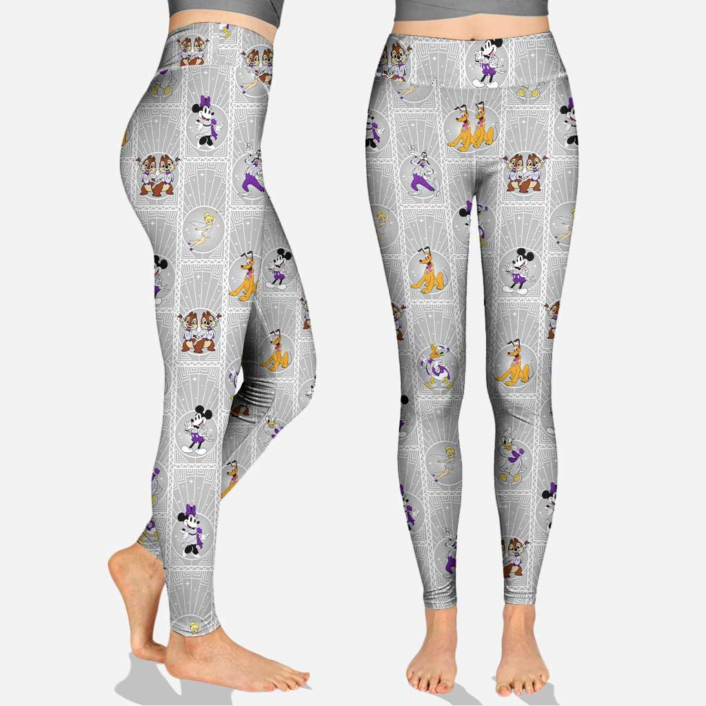 Personalized Mouse Hoodie & Leggings Set Custom Name Gift