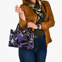 Load image into Gallery viewer, Personalized Leather Handbag Custom Name Gift for Her
