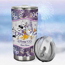 Load image into Gallery viewer, Personalized Disney 100 Years Tumbler Custom Name Gift for Birthday
