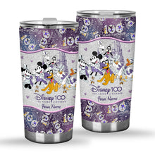 Load image into Gallery viewer, Personalized Disney 100 Years Tumbler Custom Name Gift for Birthday
