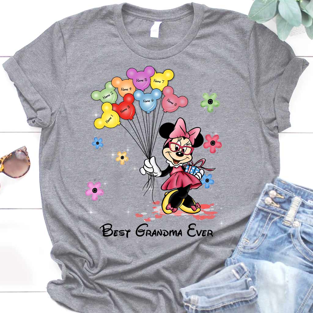 Personalized Grandma T-shirt & Hoodie with Disney Design
