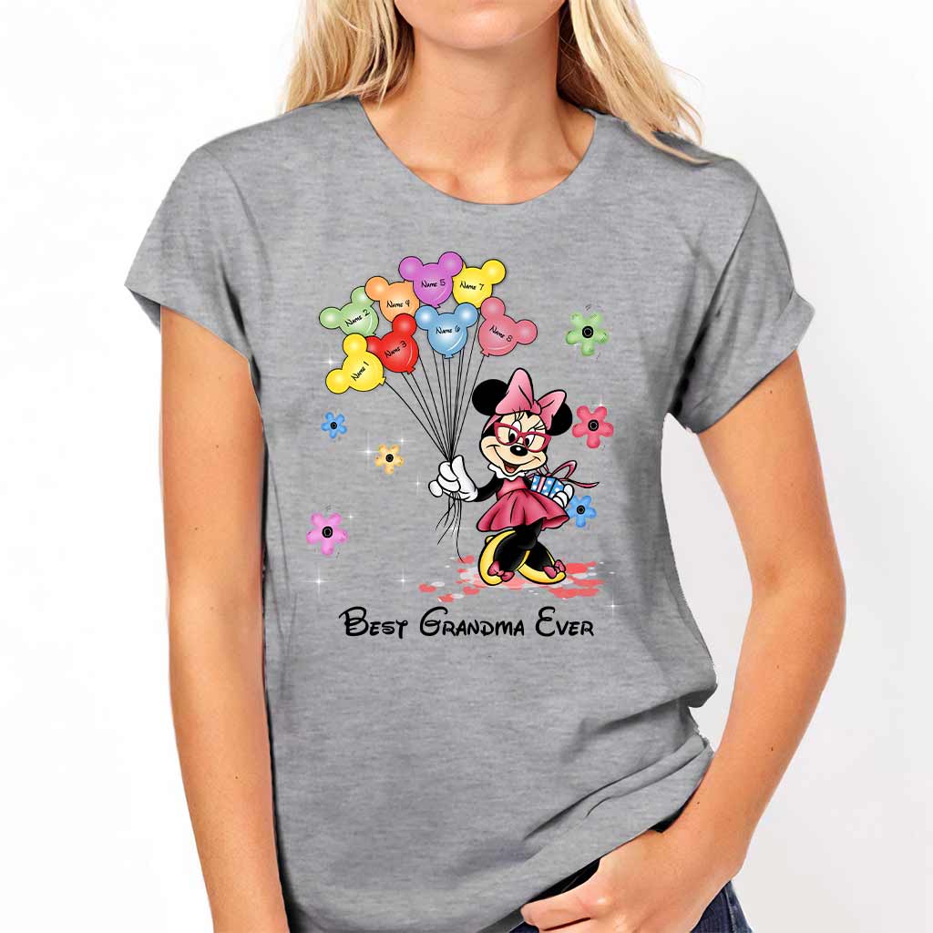 Personalized Grandma T-shirt & Hoodie with Disney Design