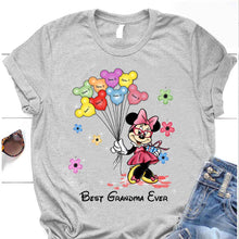 Load image into Gallery viewer, Personalized Grandma T-shirt &amp; Hoodie with Disney Design
