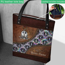 Load image into Gallery viewer, Personalized Nightmare Tote Bag Custom Name Halloween Gift
