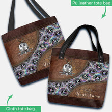 Load image into Gallery viewer, Personalized Nightmare Tote Bag Custom Name Halloween Gift
