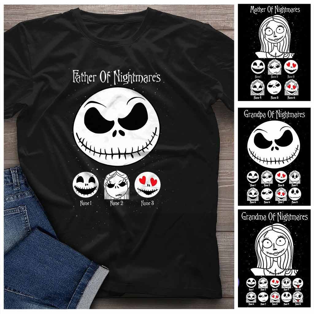 Customized Nightmare Family T-Shirt & Hoodie for Halloween Gift