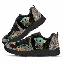 Load image into Gallery viewer, Personalized Too Cute I Am Sneakers Custom Name Gift for Kids
