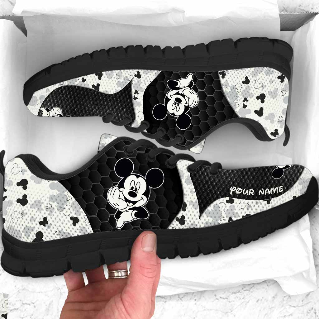 Personalized Mickey Mouse Sneakers Custom Name Gift for Kids