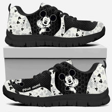 Load image into Gallery viewer, Personalized Mickey Mouse Sneakers Custom Name Gift for Kids
