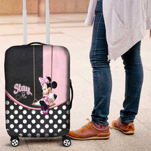 Load image into Gallery viewer, Personalized Minnie Mouse Luggage Cover Custom Name Gift
