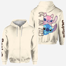 Load image into Gallery viewer, Personalized Ohana All-Over Shirt Custom Couple Gift

