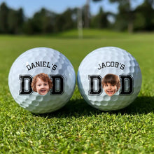 Load image into Gallery viewer, Personalized Photo Golf Ball Gift for Mom &amp; Dad Custom Keepsake
