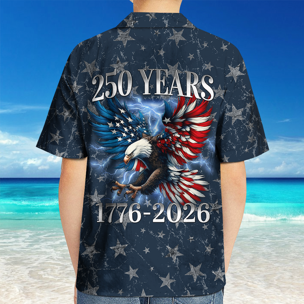 Personalized Hawaiian Shirt for Kids | 250th Anniversary Gift