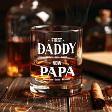 Load image into Gallery viewer, Personalized Whiskey Glass Gift for Dad and Grandpa - Father’s Day
