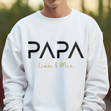 Load image into Gallery viewer, Personalized Bright Shirt Custom Name Gift for Papa Dad

