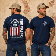 Load image into Gallery viewer, Personalized 4th of July Comfort Shirt Custom USA Flag Gift
