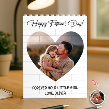 Load image into Gallery viewer, Personalized Photo Building Block Gift for Dad Father's Day
