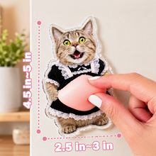 Load image into Gallery viewer, Personalized Funny Photo Squishy Fridge Magnet Gift for Dog Lovers
