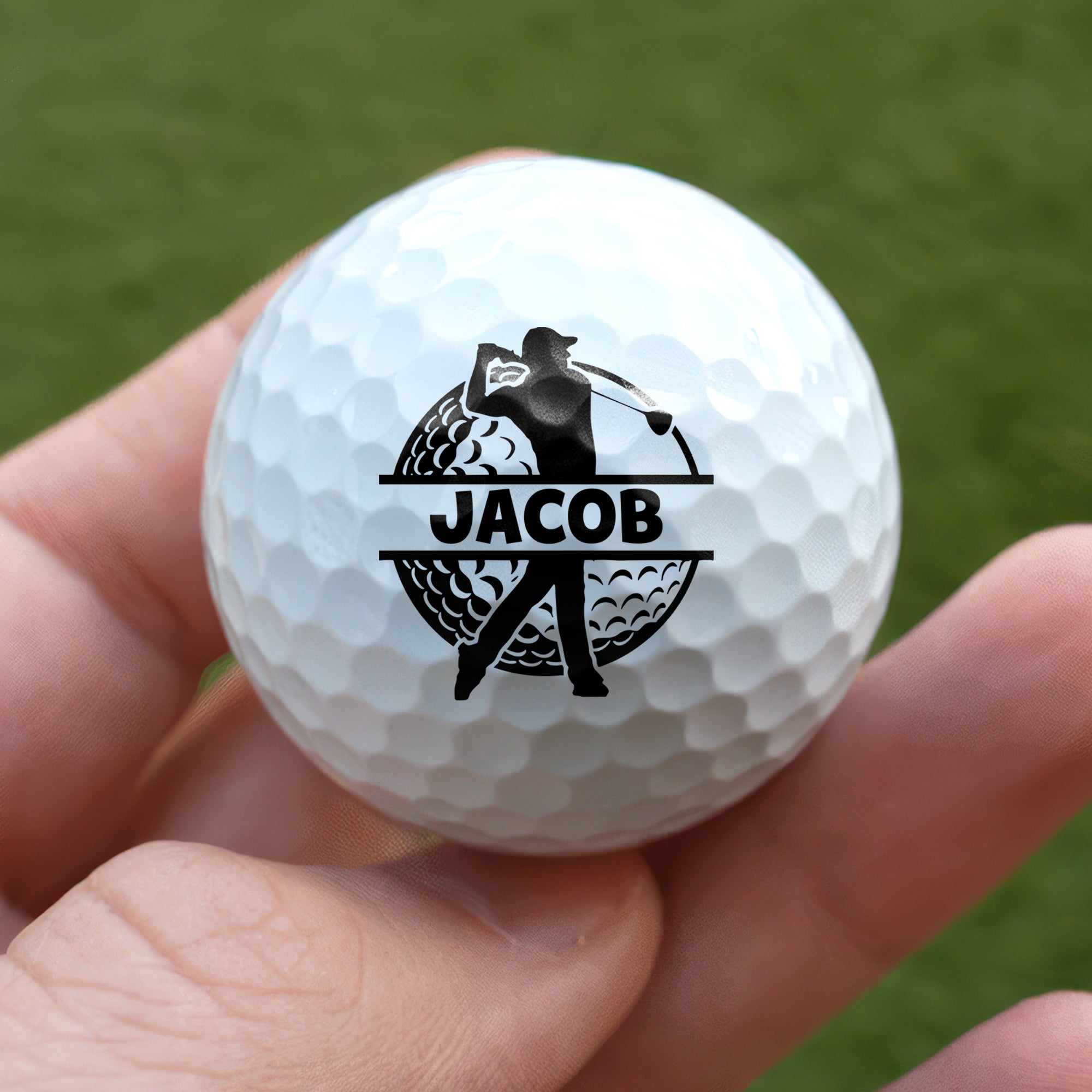 Personalized Golf Ball Custom Gift for Dad Husband Funny